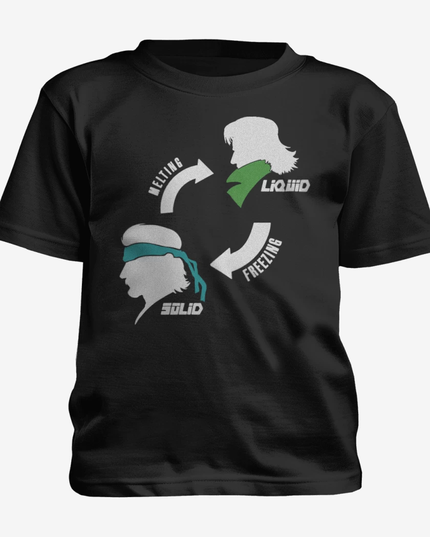 Polera de niño Blanco de Melting Freezing