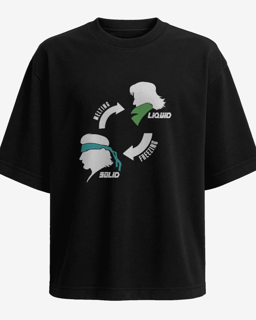Polera Oversize Melting Freezing