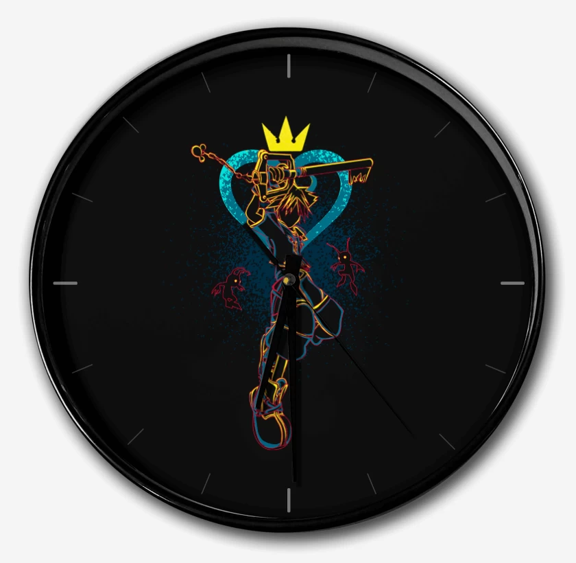 Reloj Negro de Kingdom hearts 6