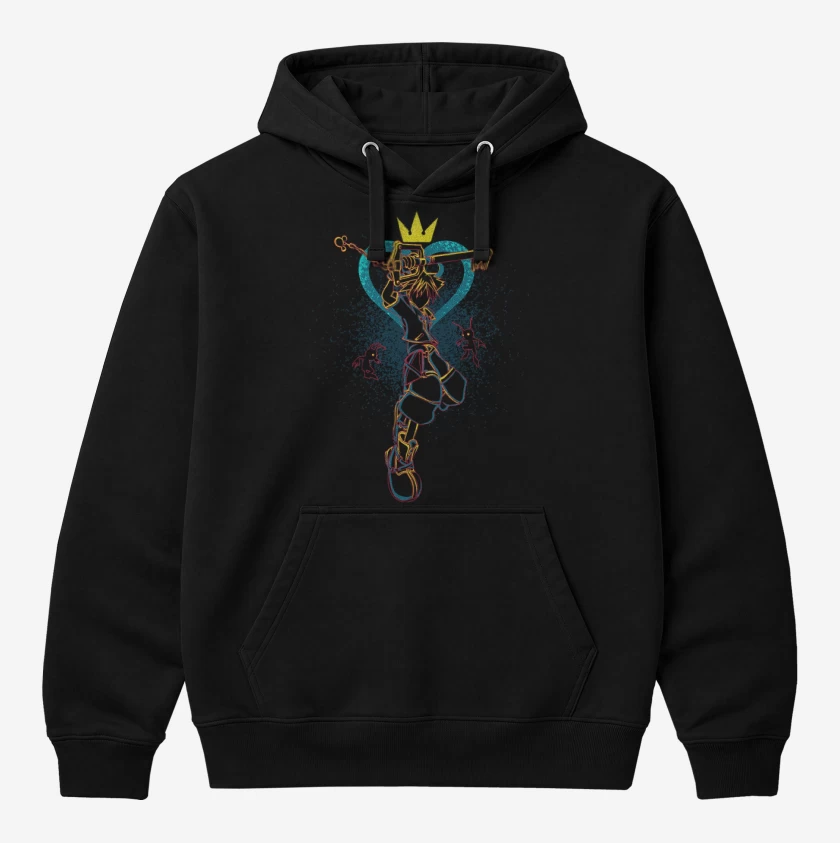 Polerón Canguro Negro de Kingdom hearts 6