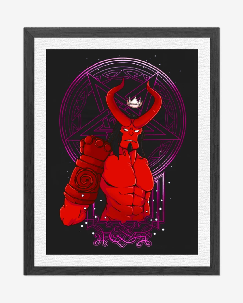 Cuadro decorativo Hellboy