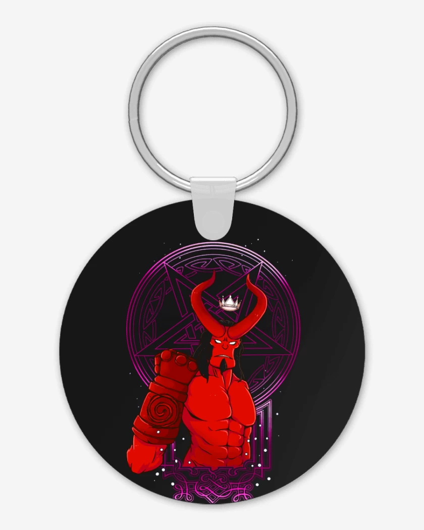 Llavero Negro de Hellboy
