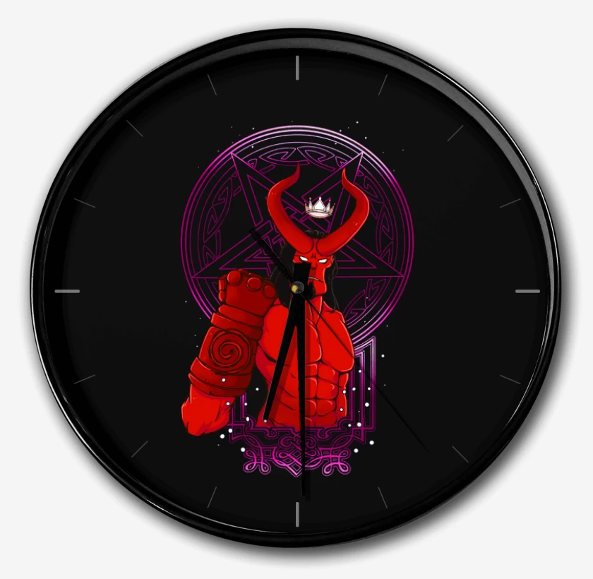 Reloj Negro de Hellboy