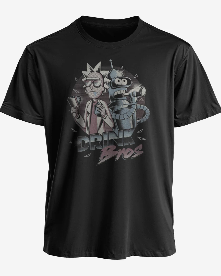 Polera Rick and bender