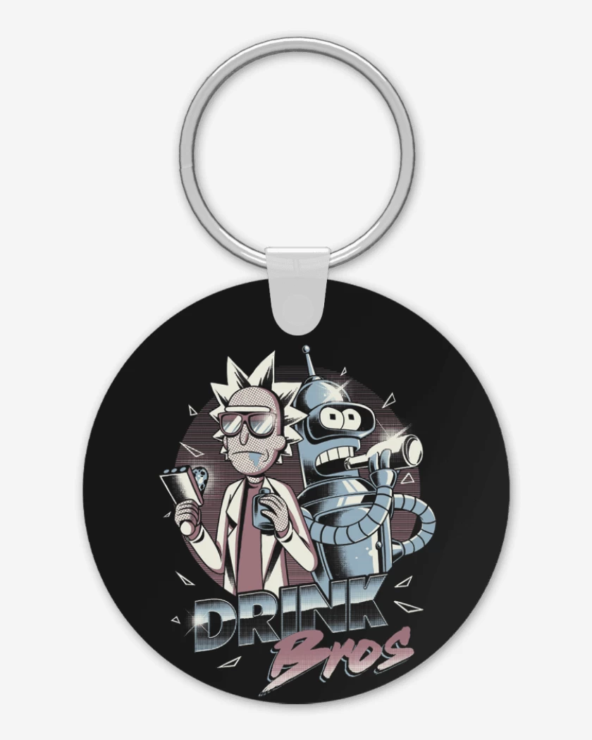 Llavero Rick and bender