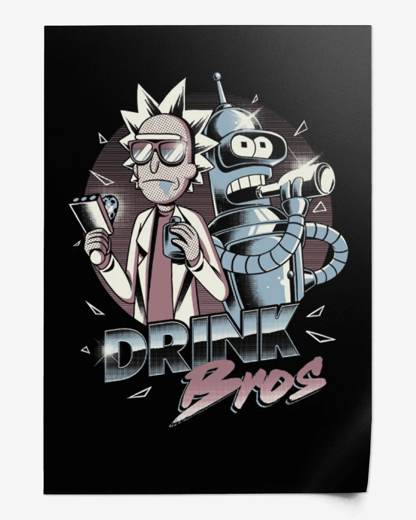 Print Rick and bender