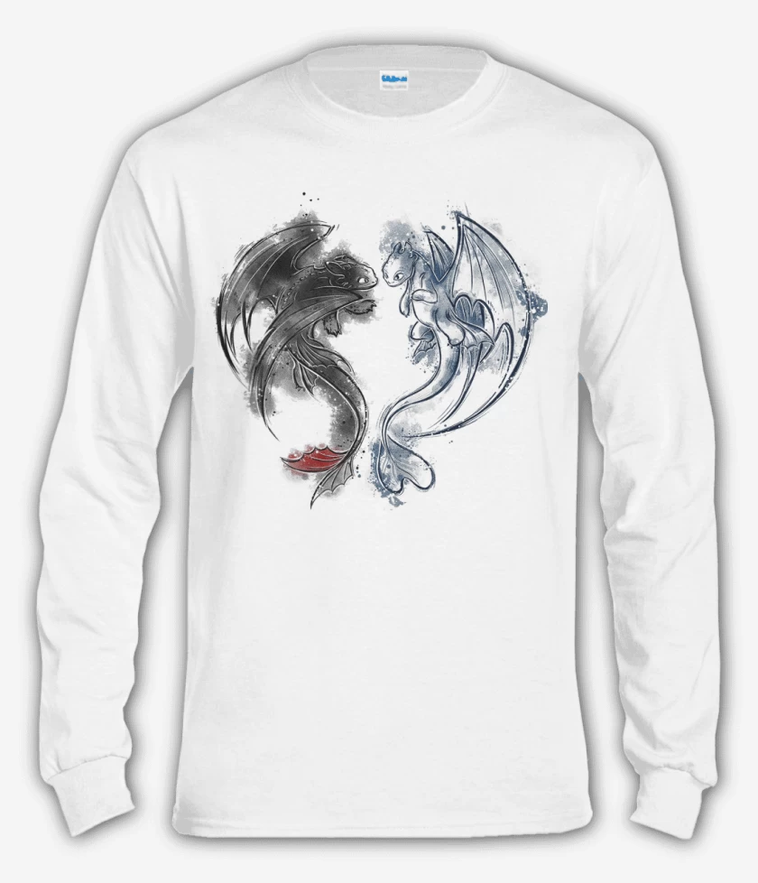 Polera manga larga Blanco de Chimuelitos