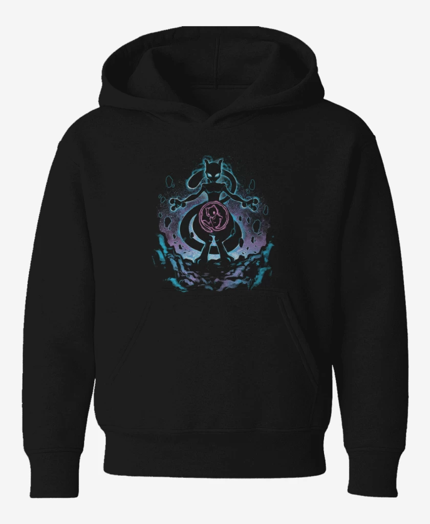Poleron de niño Negro de Mewtwo 4