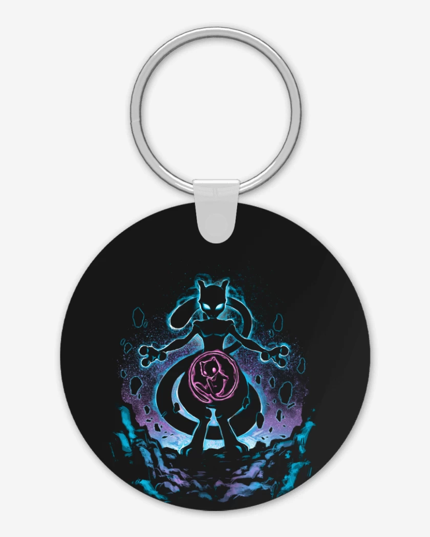 Llavero Negro de Mewtwo 4