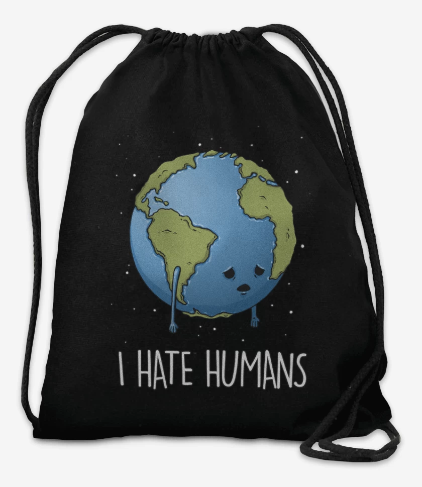Mochila I hate humans