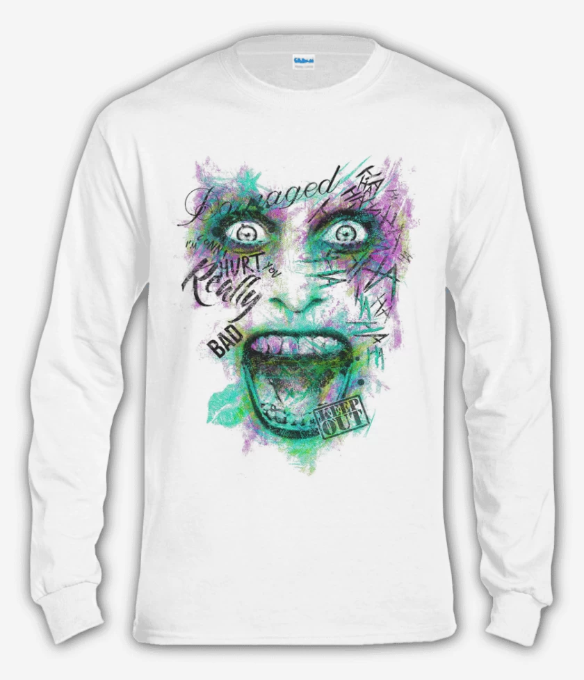 Polera manga larga Blanco de Comodin 2