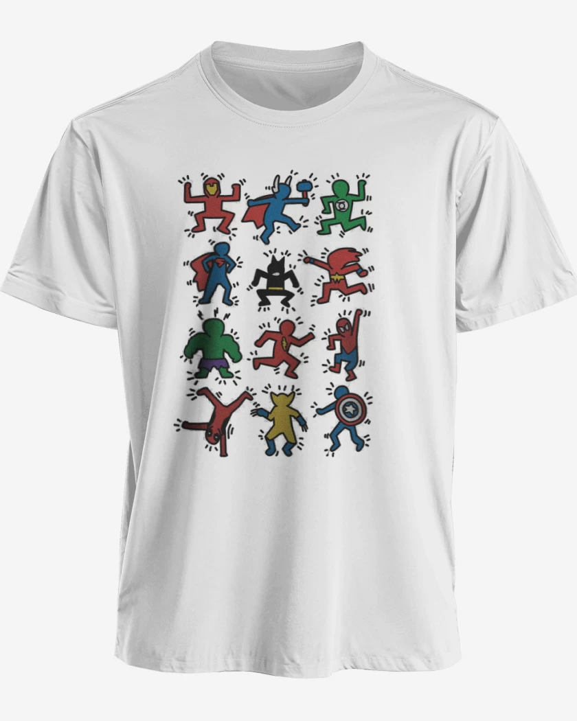 Polera Super heroes