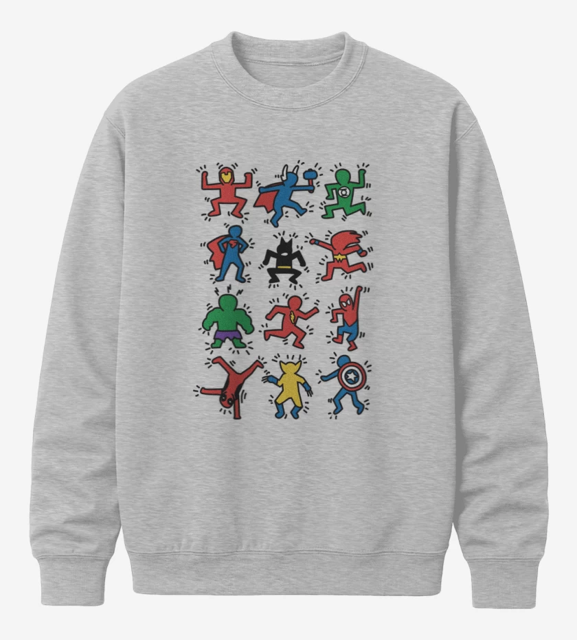 Poleron polo Super heroes