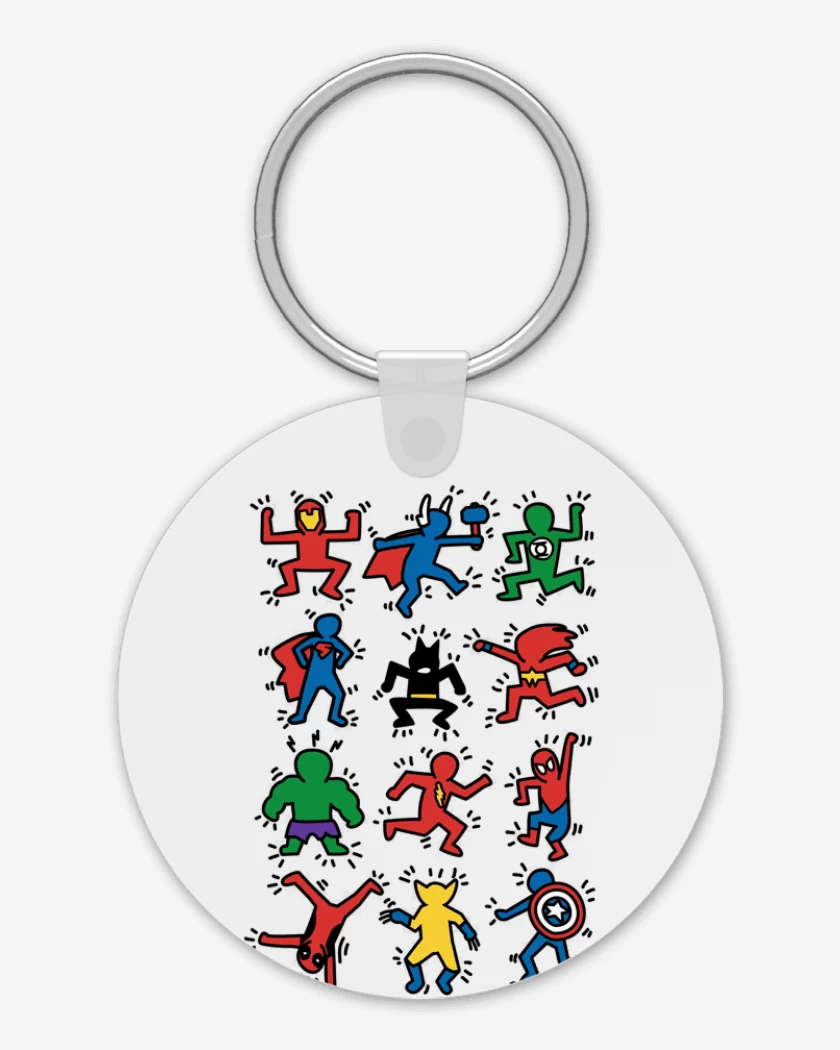 Llavero Super heroes