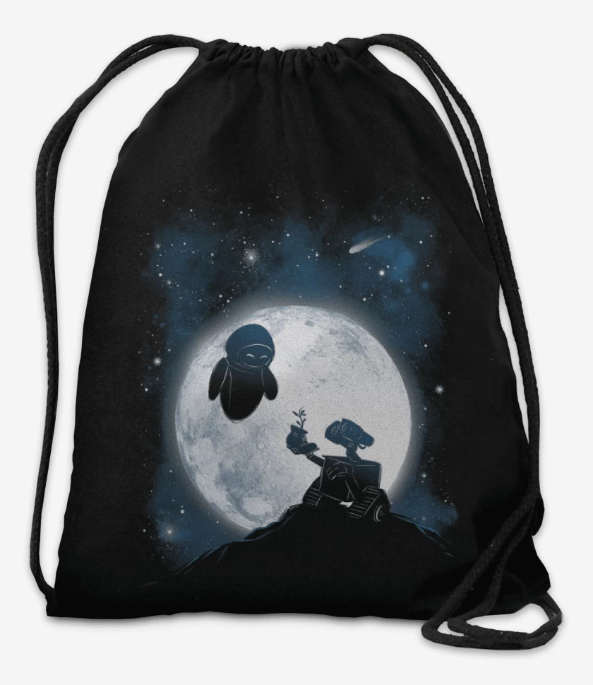 Mochila Negro de Wall e