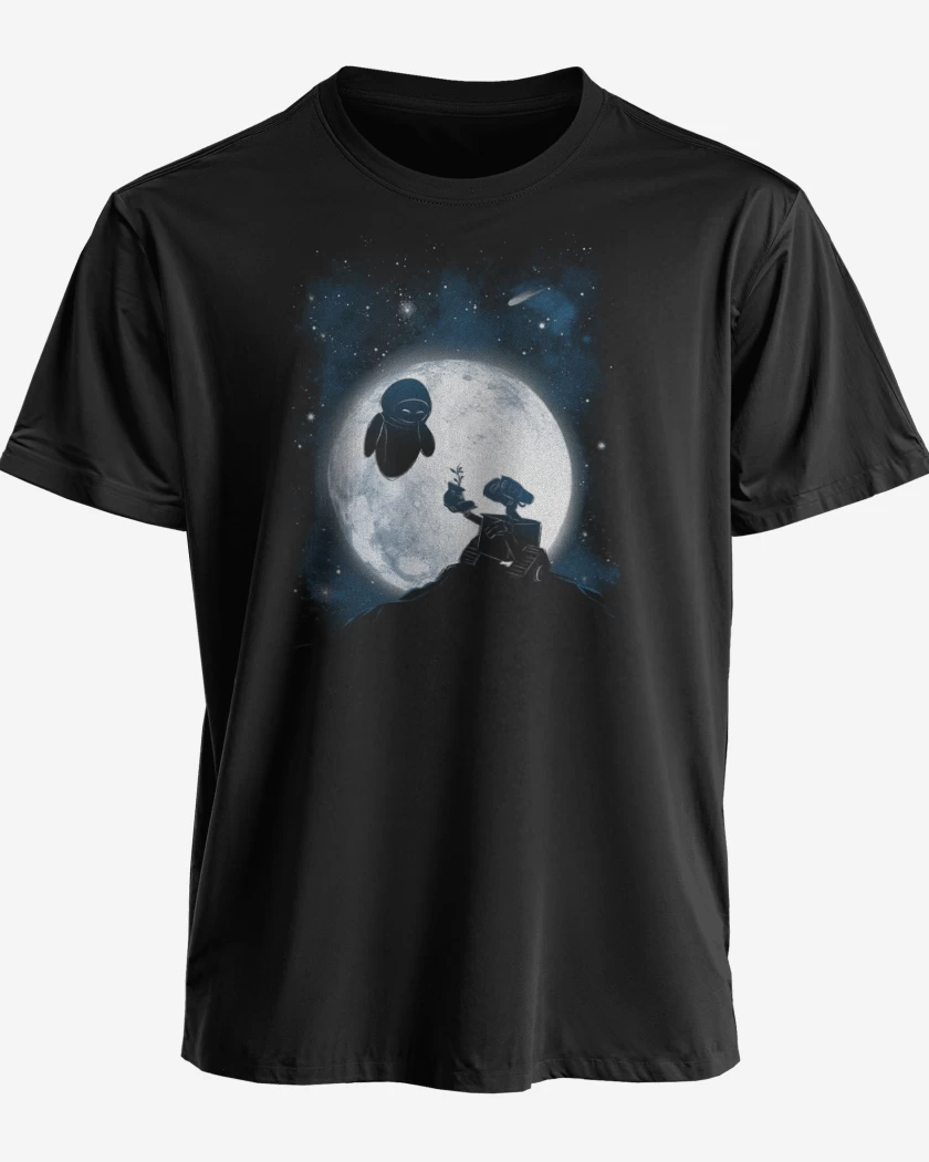 Polera premium Negro de Wall e