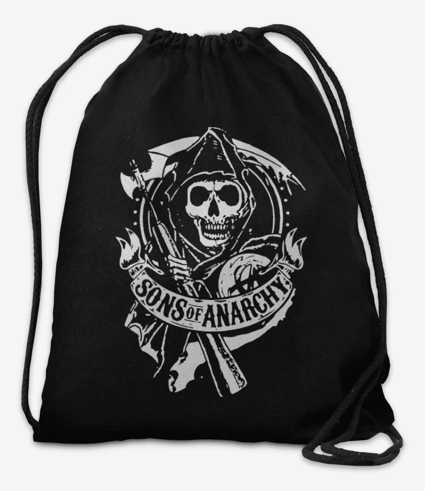 Mochila Negro de Sons Of Anarchy