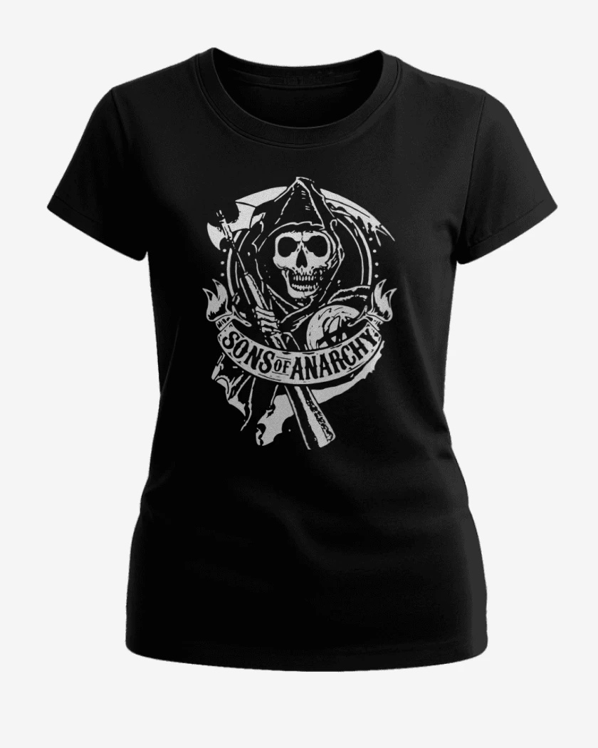 Polera de Mujer Negro de Sons Of Anarchy