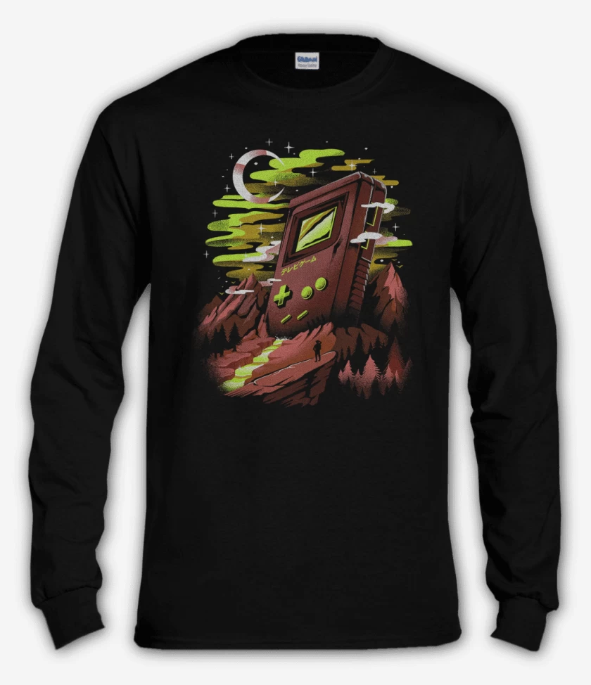Polera manga larga Negro de Gamerland