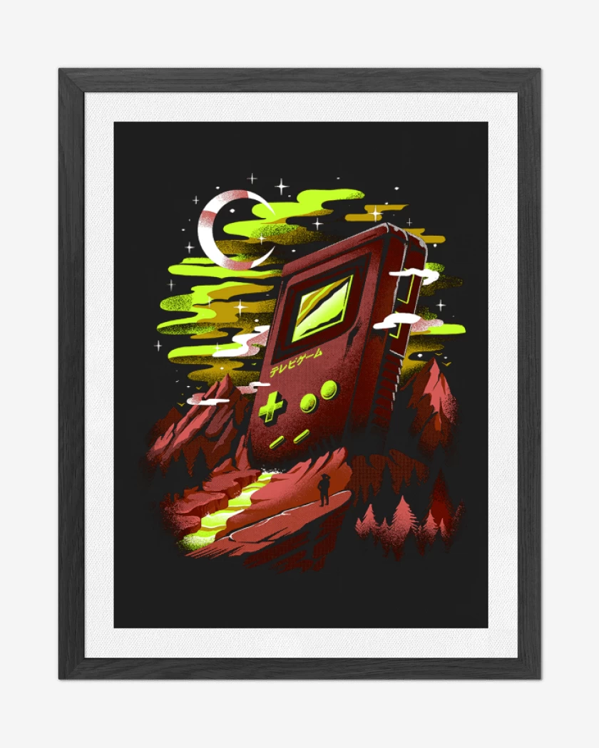 Cuadro decorativo Negro de Gamerland