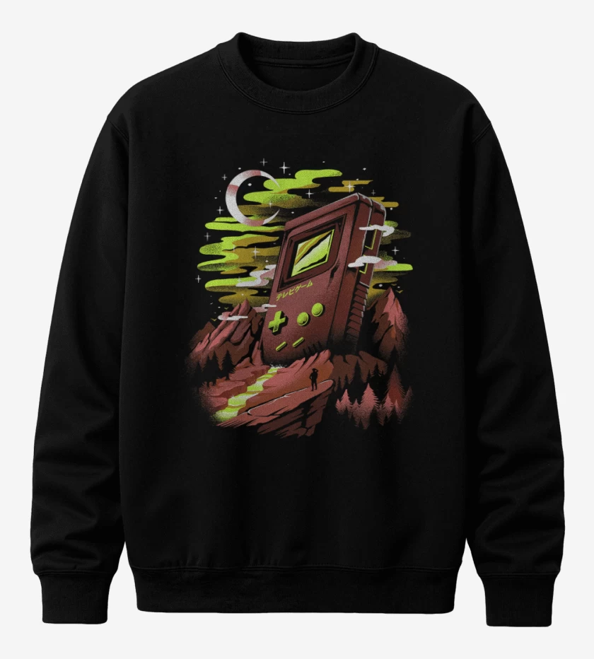 Poleron polo Negro de Gamerland