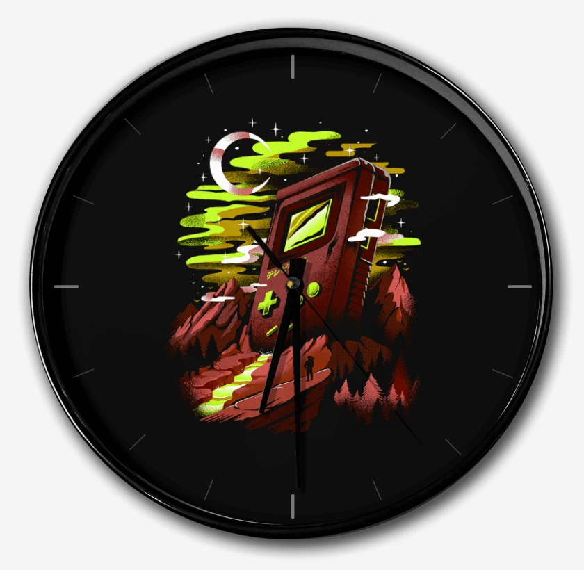 Reloj Negro de Gamerland