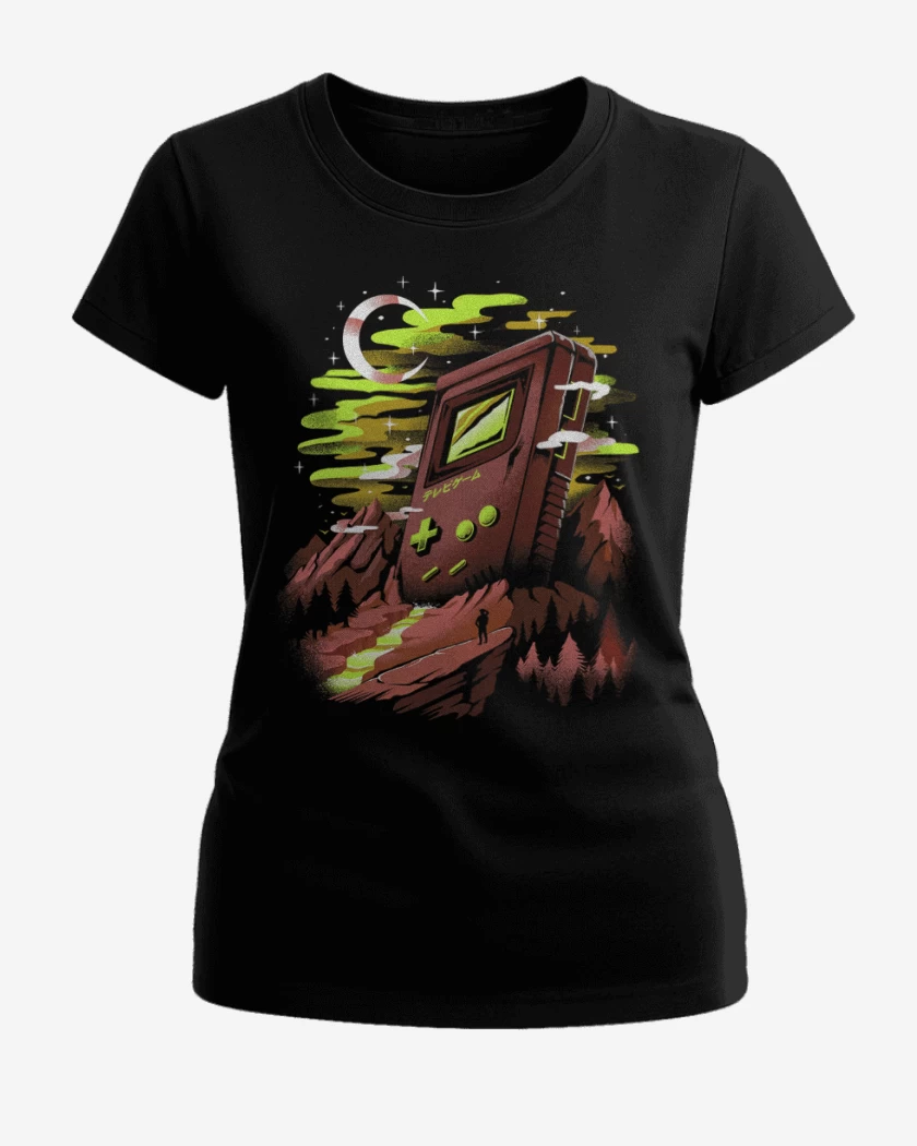 Polera de Mujer Negro de Gamerland