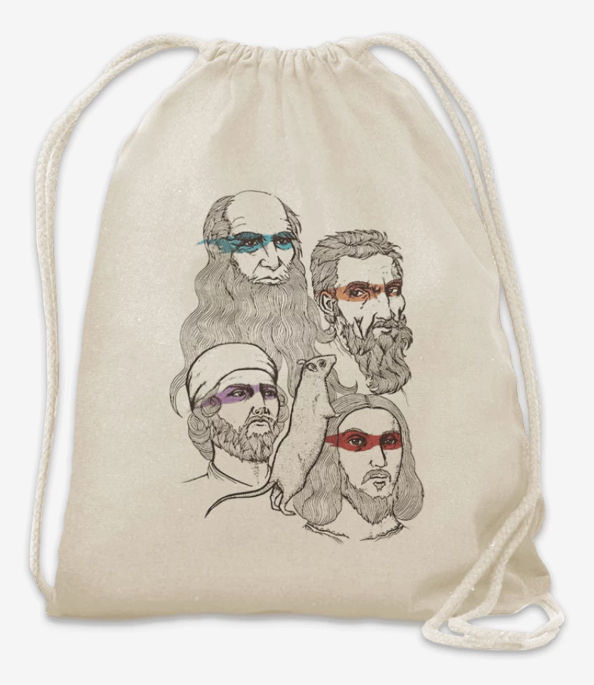 Mochila Tortugas ninjas renacimiento