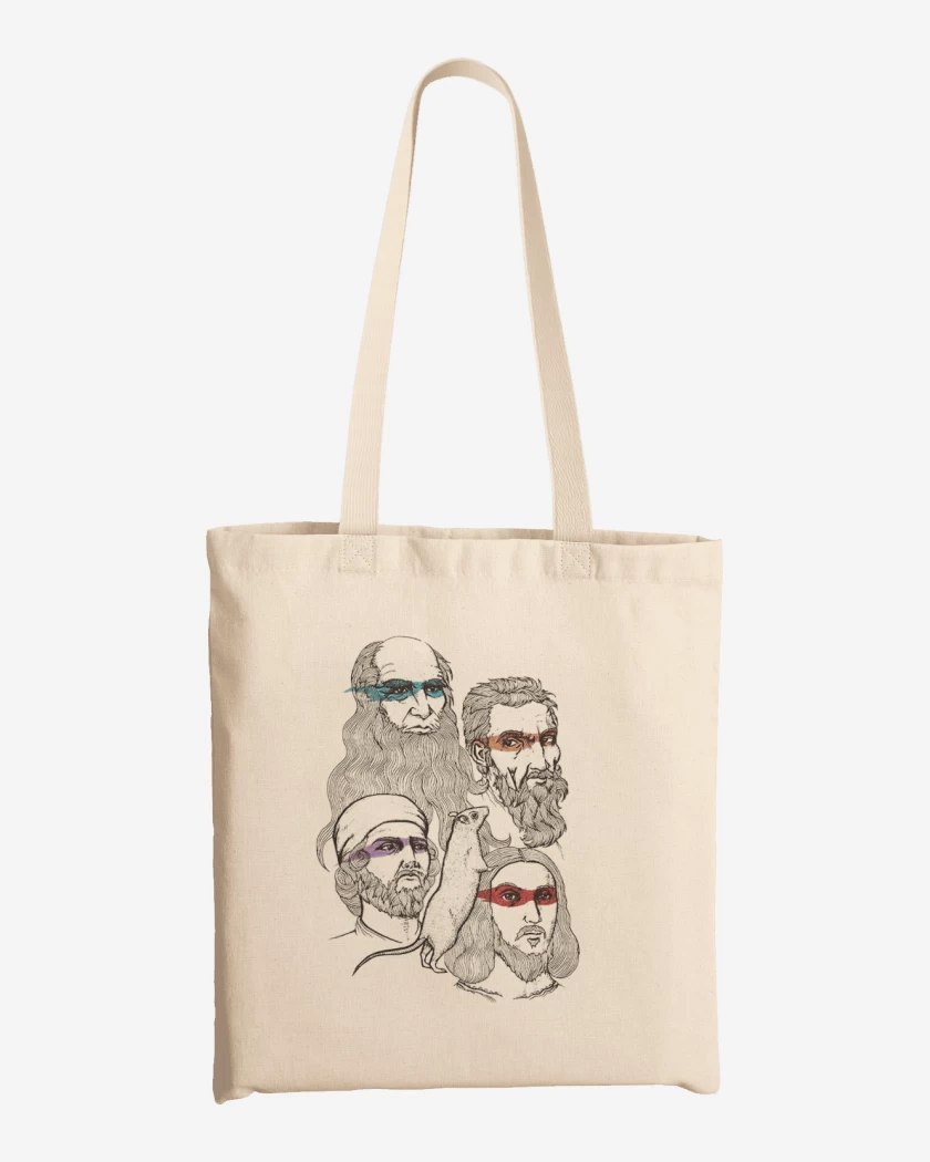 Totebag Tortugas ninjas renacimiento