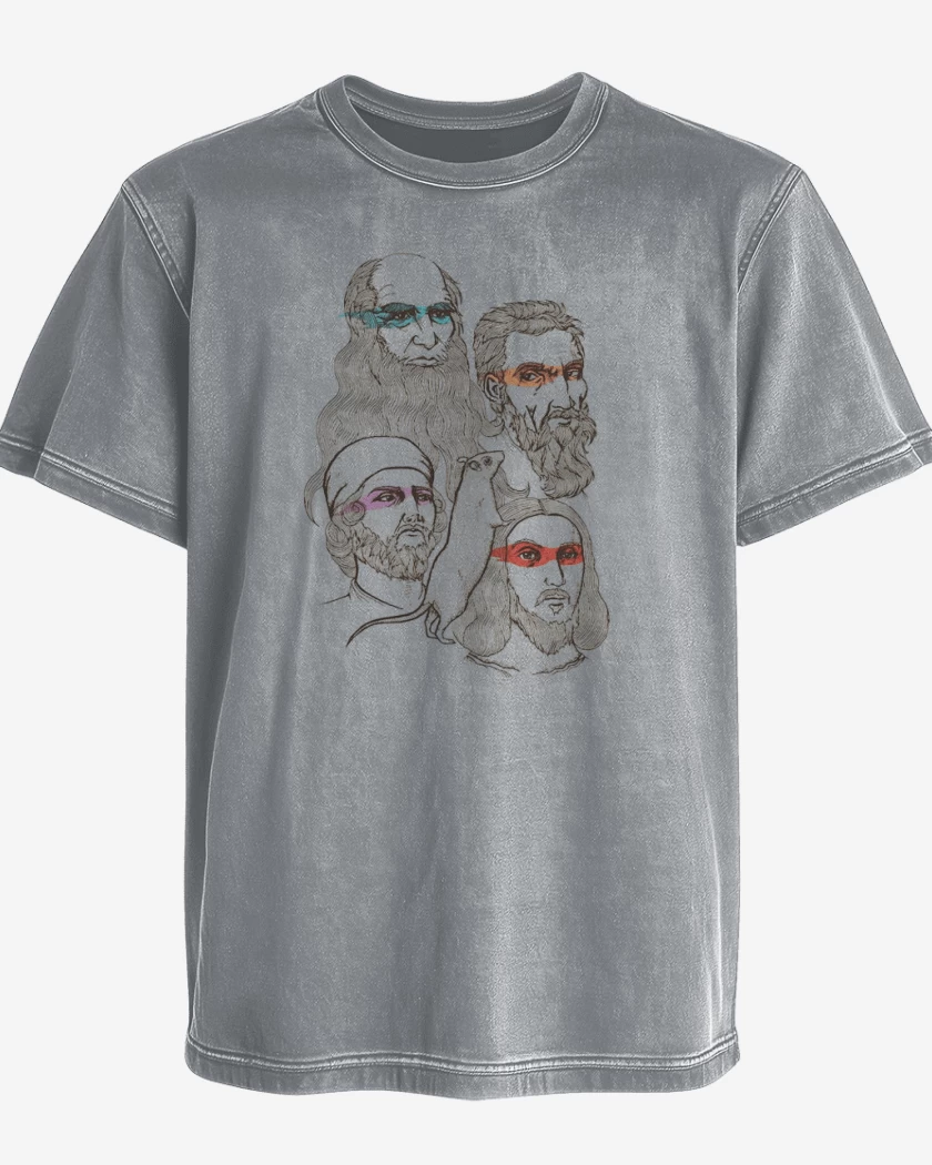 Polera desgastada Tortugas ninjas renacimiento