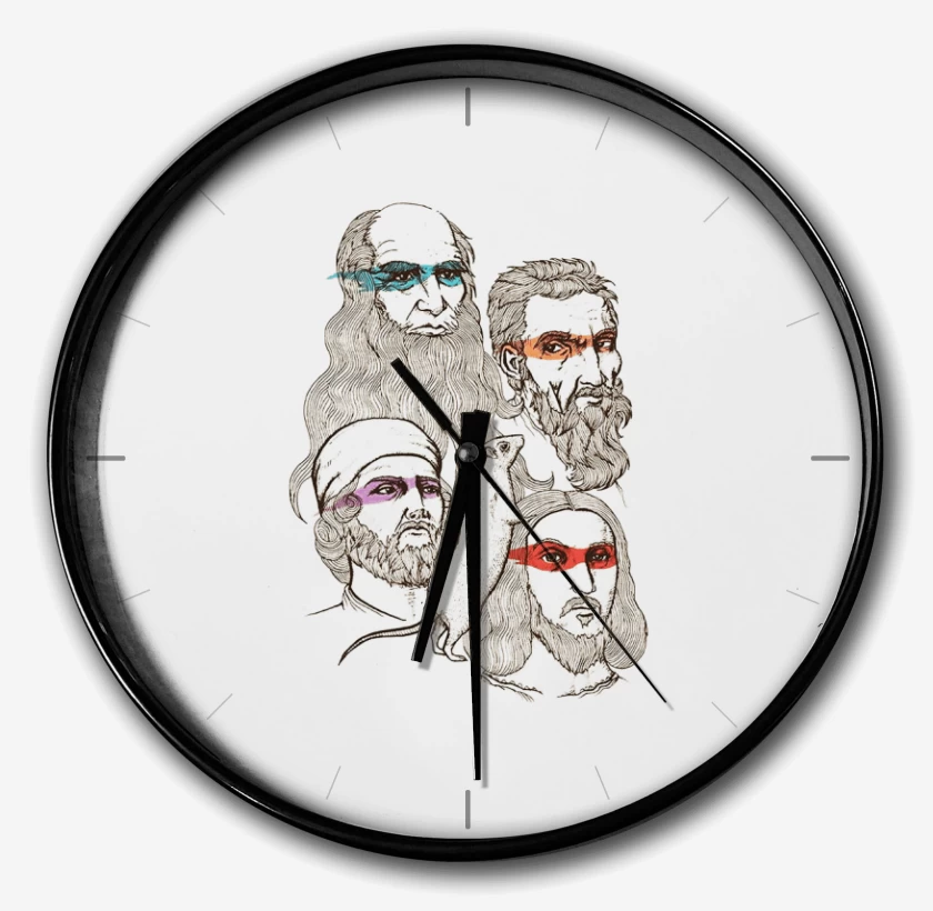 Reloj Tortugas ninjas renacimiento