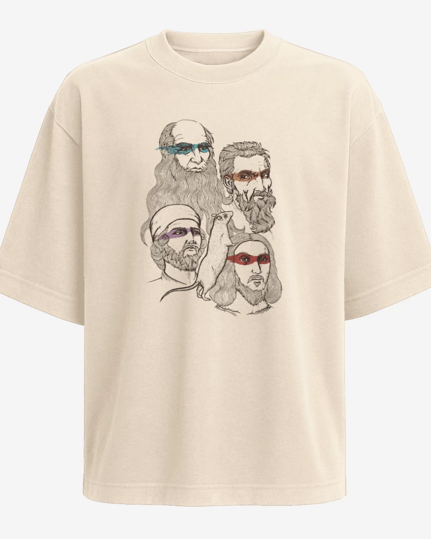 Polera Oversize Tortugas ninjas renacimiento