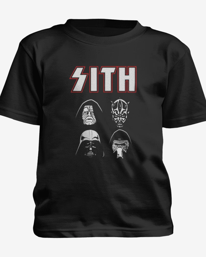 Polera de niño Negro de Sith kiss