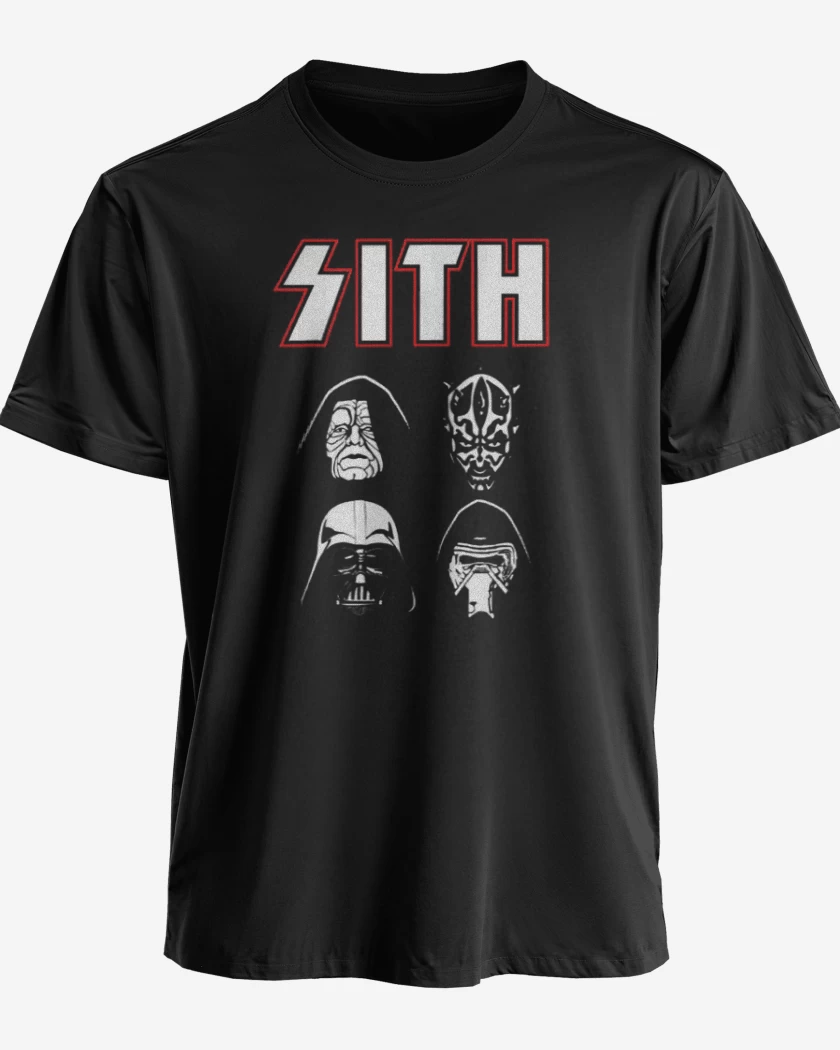 Polera premium Negro de Sith kiss