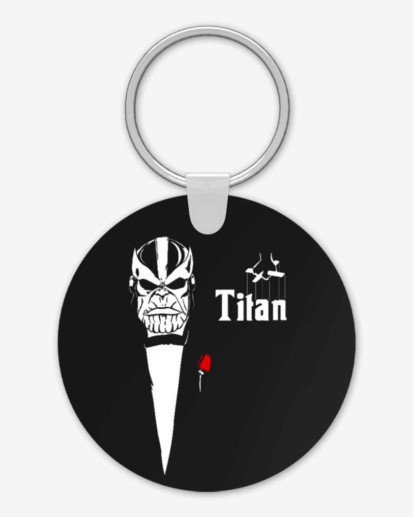 Llavero Negro de Titan