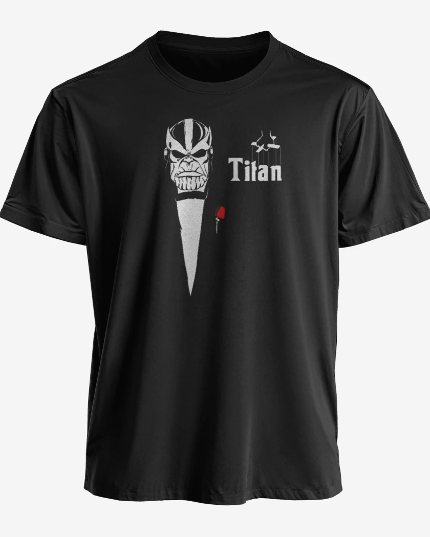 Polera premium Negro de Titan