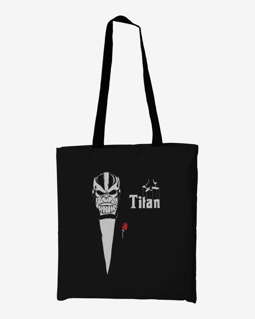 Totebag Negro de Titan