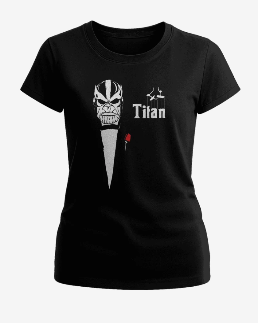 Polera de Mujer Negro de Titan