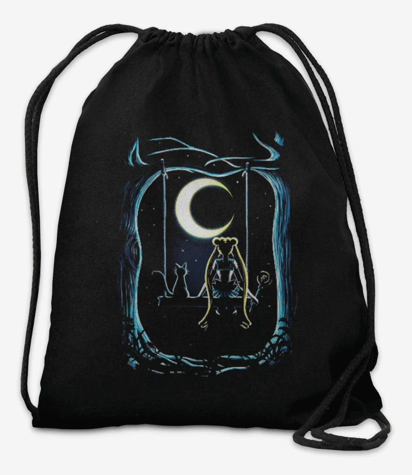 Mochila Negro de Moon key
