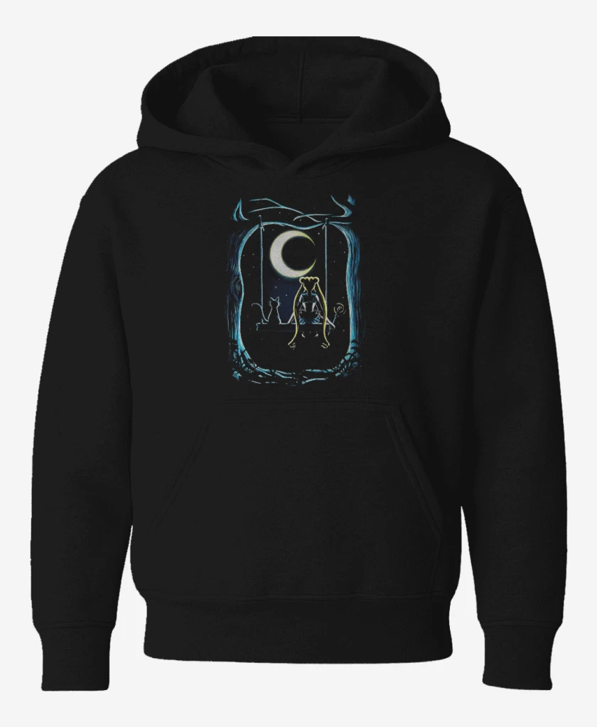 Poleron de niño Negro de Moon key