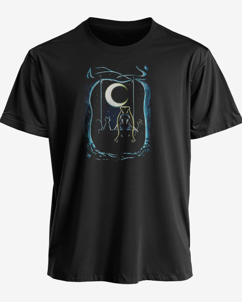 Polera premium Negro de Moon key