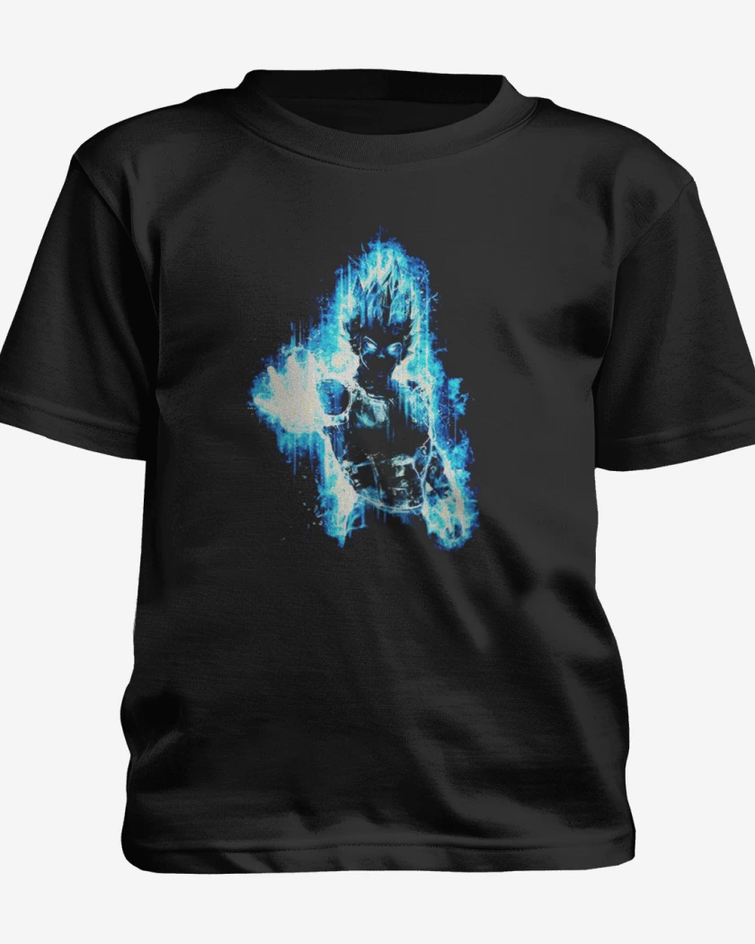 Polera de niño Negro de Principe vegeta II