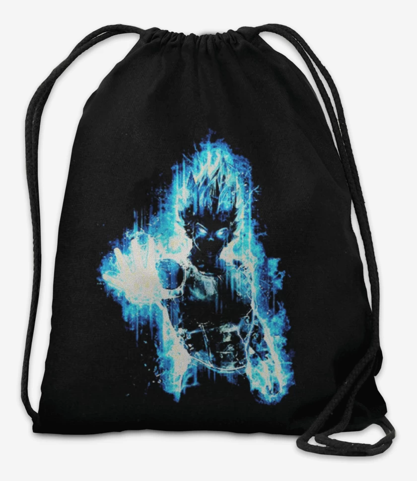 Mochila Negro de Principe vegeta II