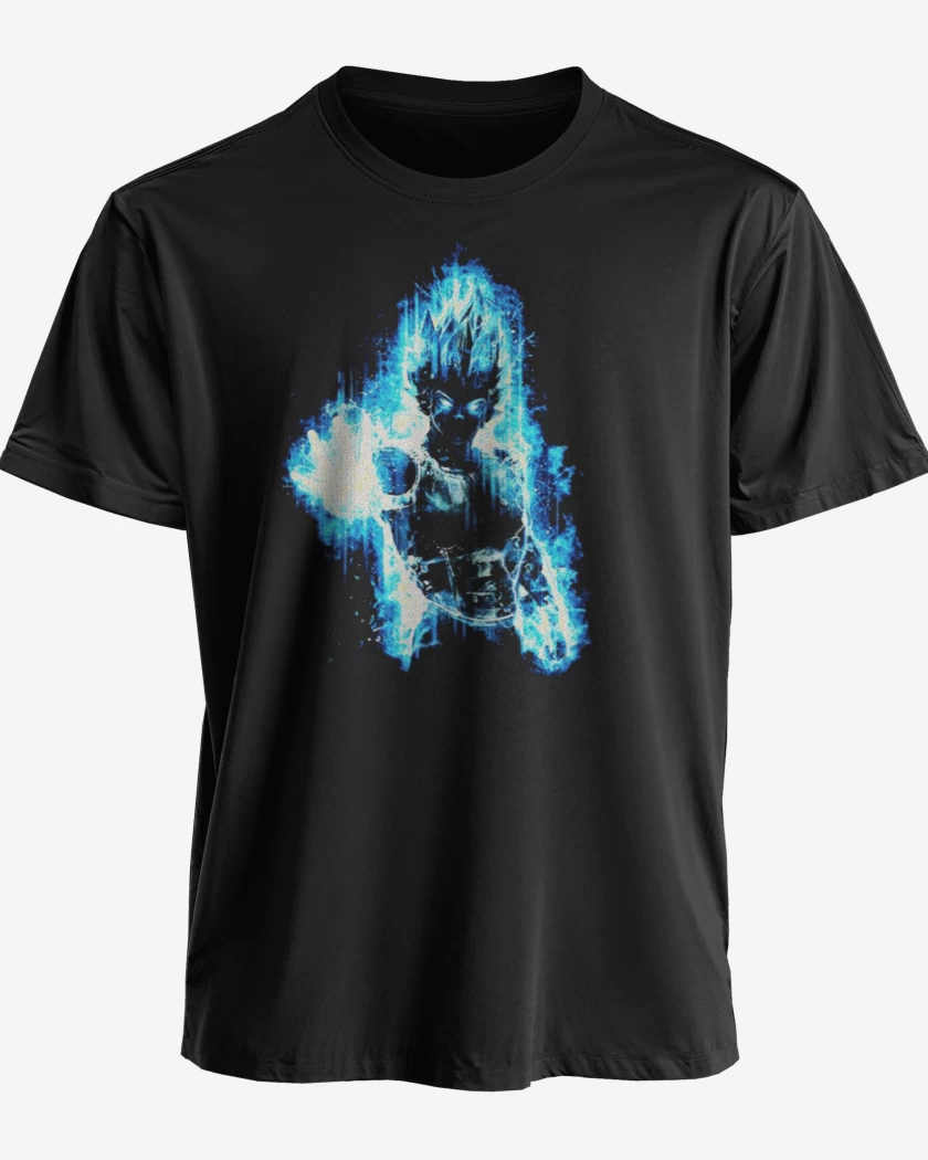 Polera premium Negro de Principe vegeta II