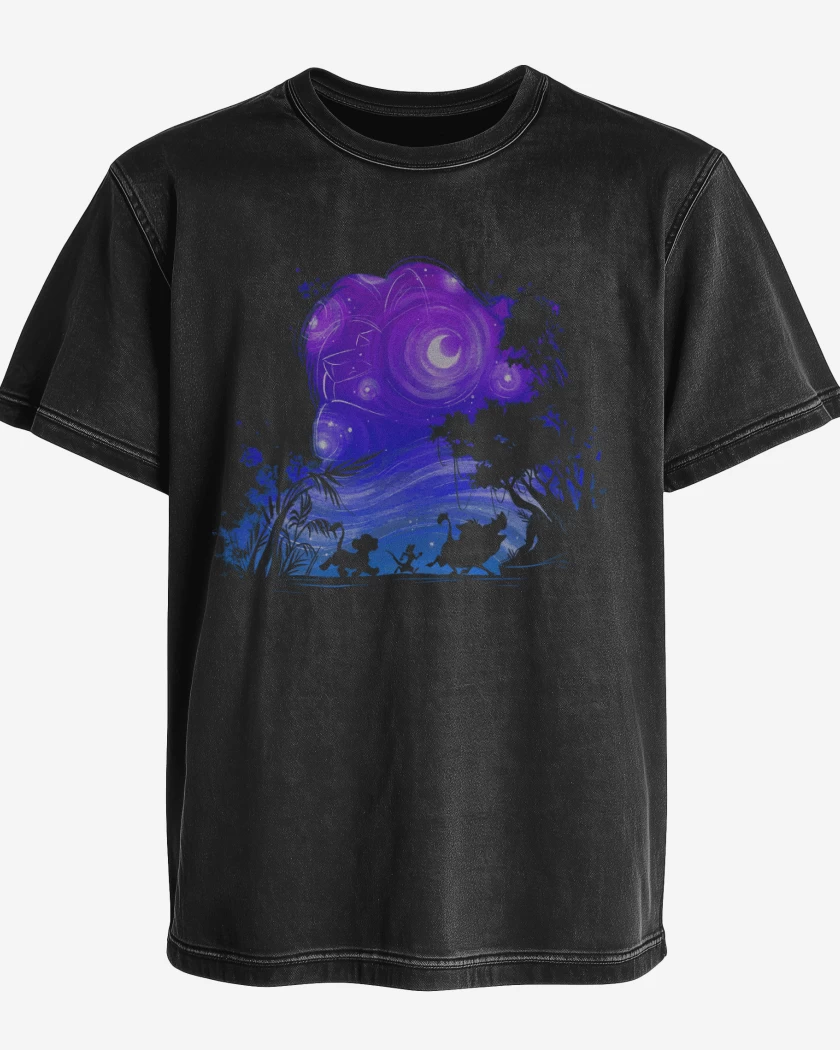 Polera desgastada Rey leon 2