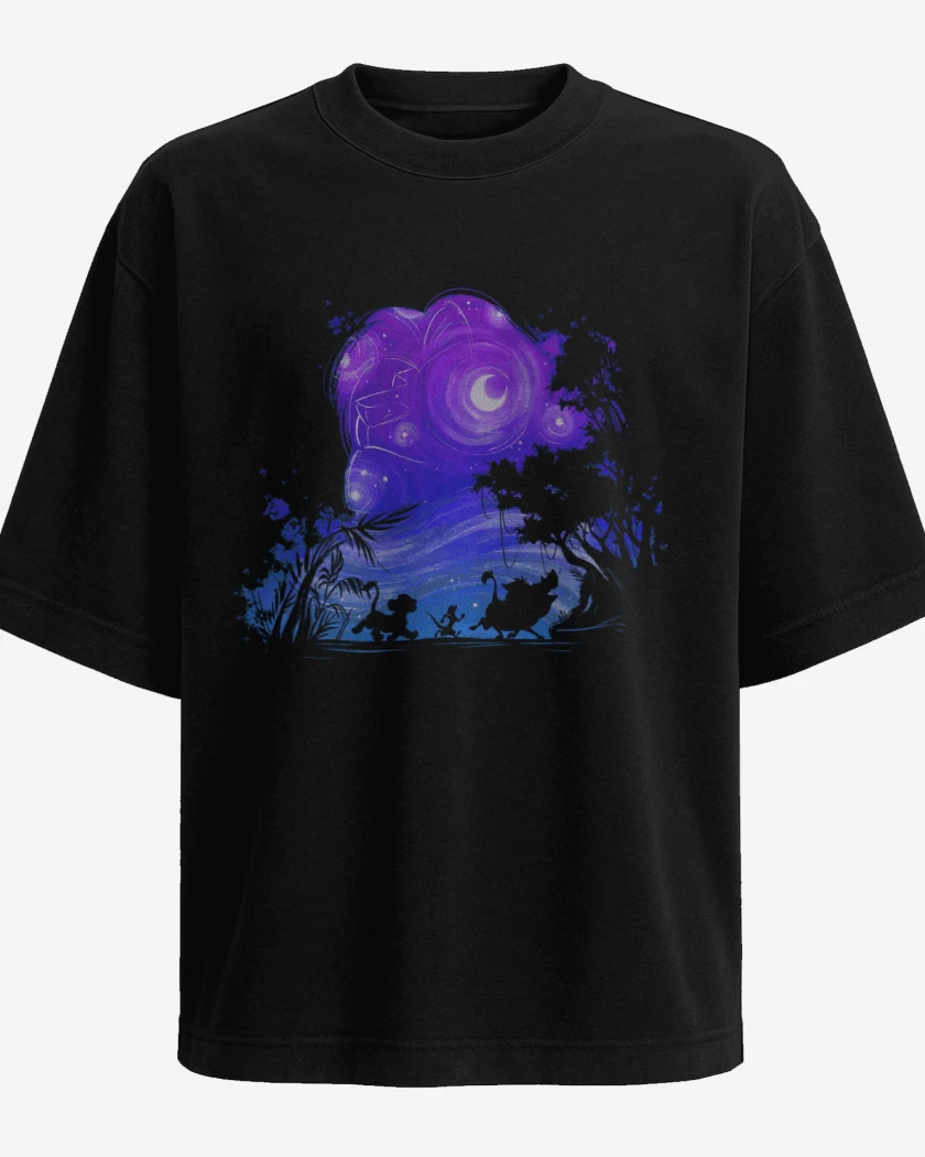 Polera Oversize Rey leon 2
