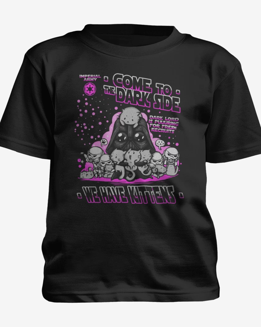 Polera de niño Negro de Tenemos gatitos