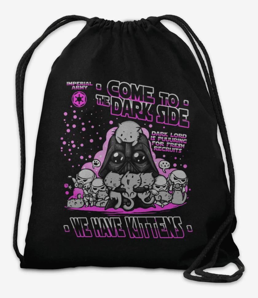 Mochila Negro de Tenemos gatitos