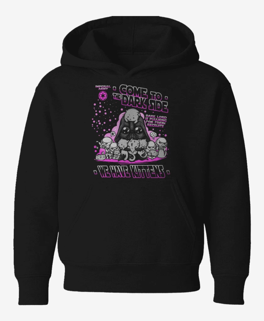 Poleron de niño Negro de Tenemos gatitos