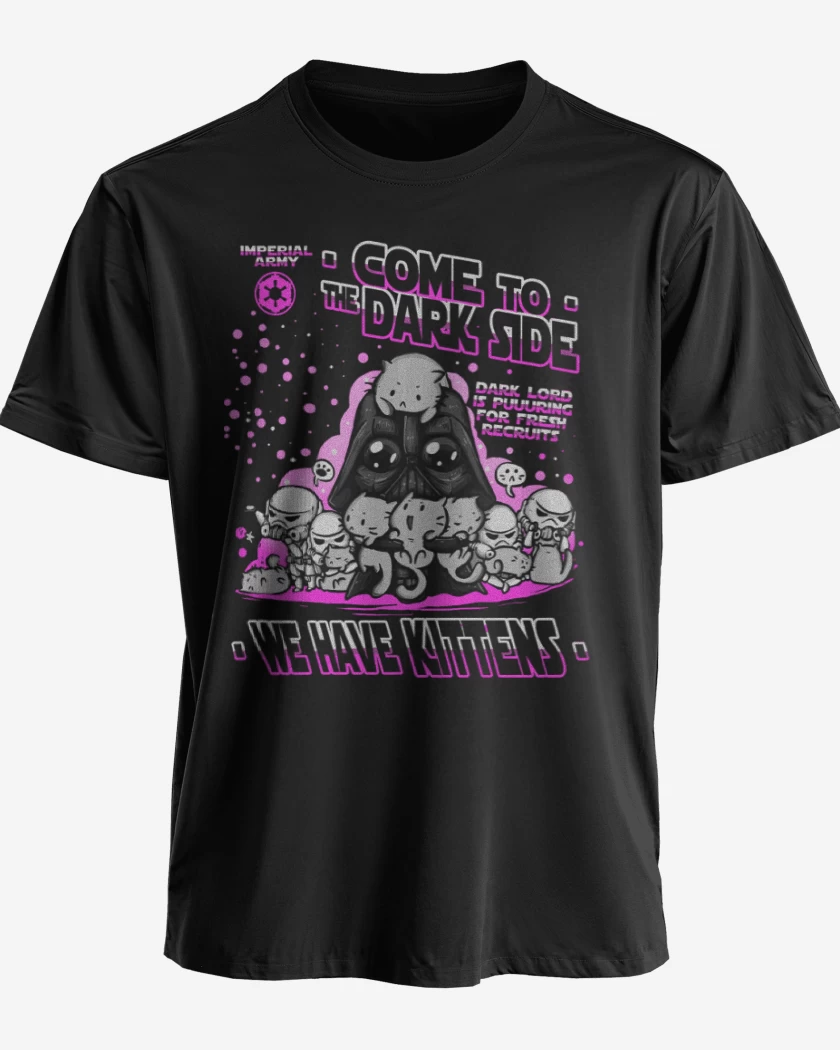 Polera premium Negro de Tenemos gatitos